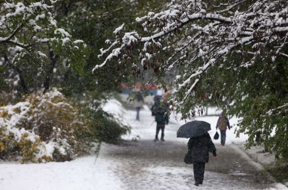 Stigao hladan ciklon: Pada sneg u Hrvatskoj