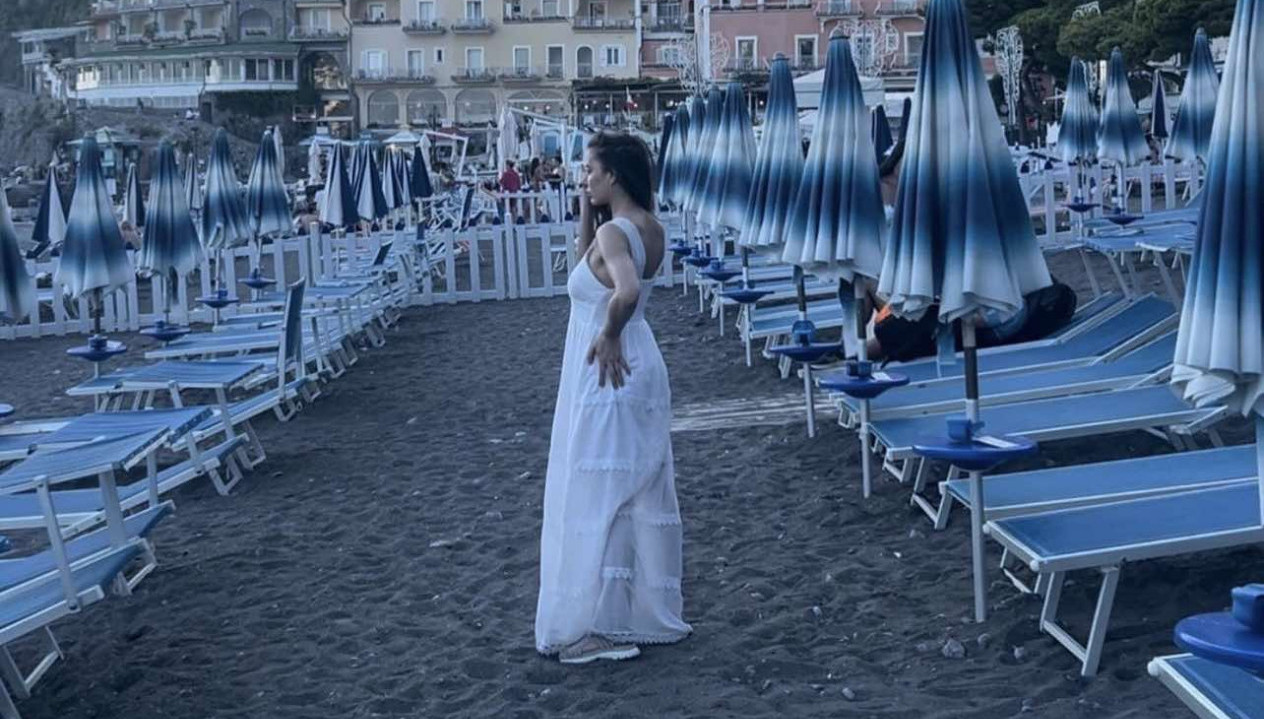 Nena Vidić uživa na Amalfi obali FOTO