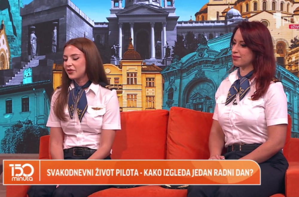 Prelepe i uspešne: Marta i Vanja su mlade pilotkinje kojima se divi cela Srbija VIDEO