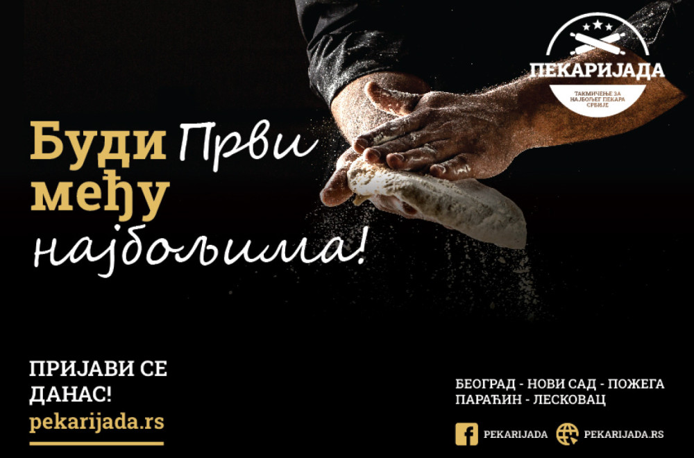Budi prvi među najboljima! Počelo je prijavljivanje za "Pekarijadu 2025"