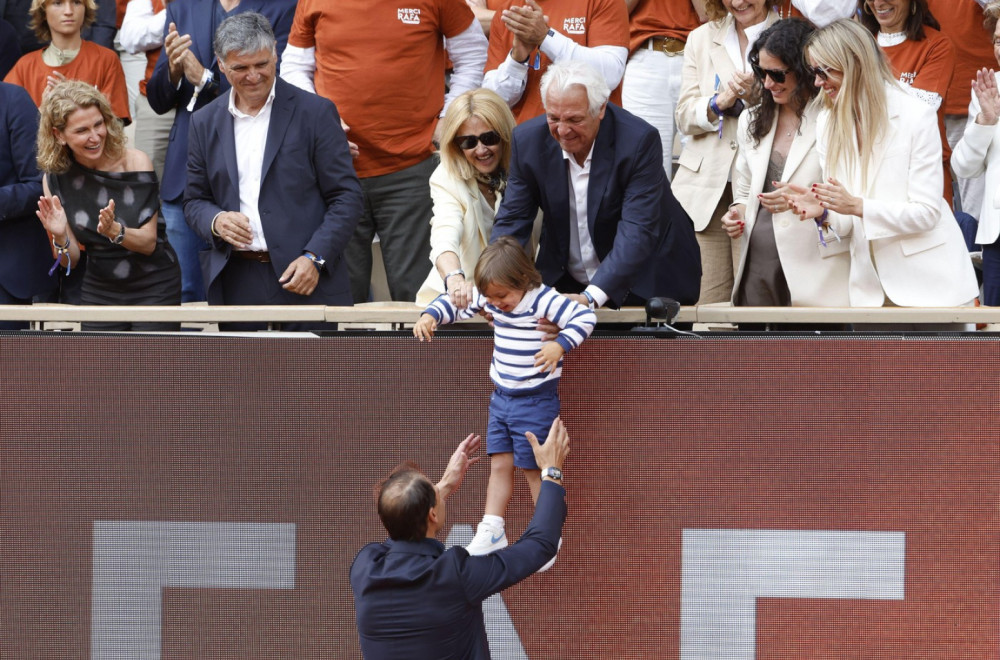 Sin Rafaela Nadala ukrao šou: Mališa je slika i prilika svojih roditelja FOTO