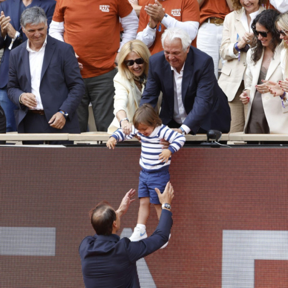 Sin Rafaela Nadala ukrao šou: Mališa je slika i prilika svojih roditelja FOTO