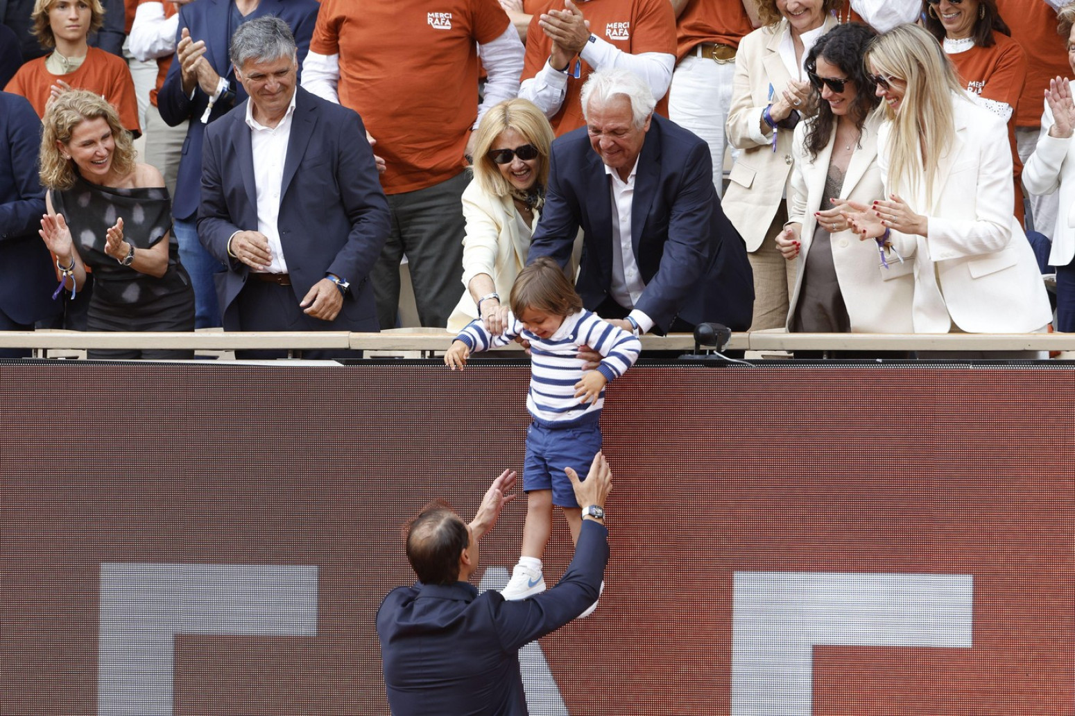 Sin Rafaela Nadala ukrao šou: Mališa je slika i prilika svojih roditelja FOTO