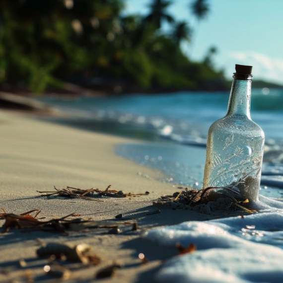 Pas pronašao bocu sa porukom na plaži: Stigla je sa tačnim uputstvom posle dve zime FOTO