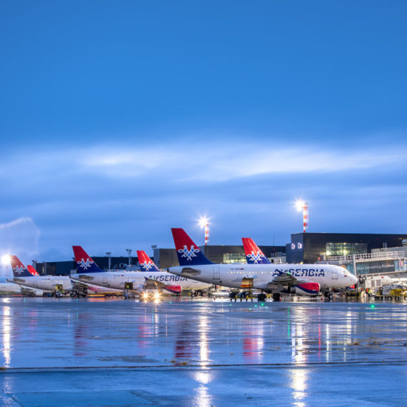 Er Srbija: Avio-saobraćaj se odvija u skladu sa planiranim redom letenja