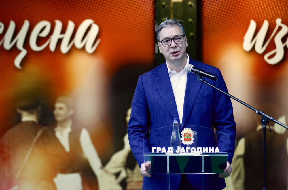Vučić: Danas je veliki dan za Jagodinu; Dragan Marković Palma je zaslužio ovaj memorijalni kompleks