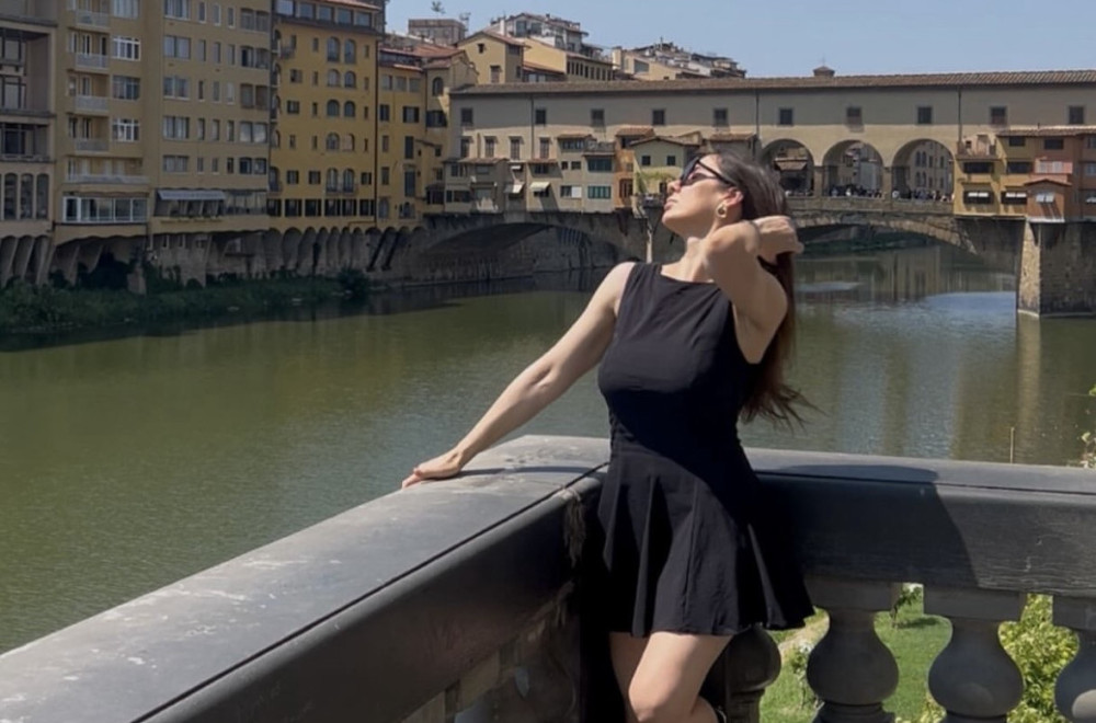 Obilazak Toskane: Nena Vidić uživa u čarima leta i slatkoj ljubavi FOTO