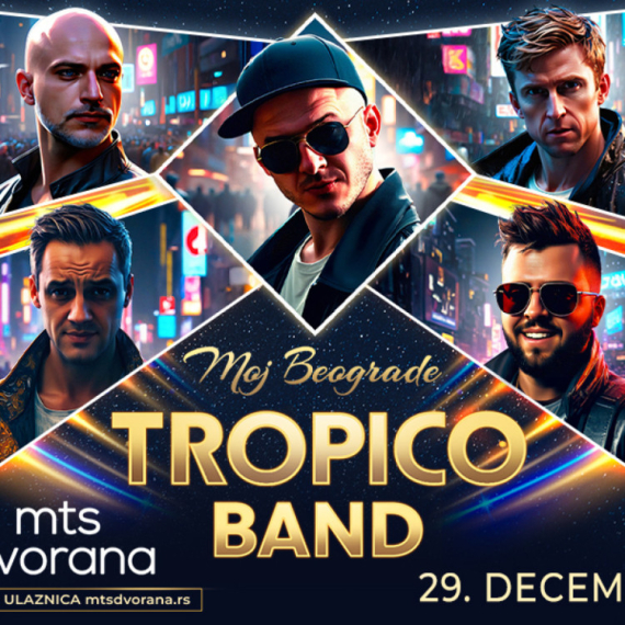 Žurka za kraj godine: Osvojite karte za koncert Tropico benda