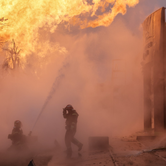 Gori na frontu; Moćan udar: Oboren Šahed VIDEO