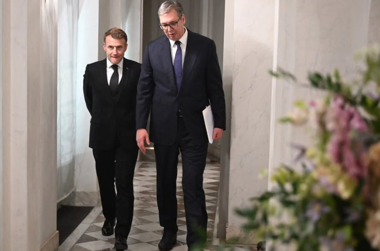 Vučić: Upoznao sam Makrona sa situacijom u vezi sa NIS-om, razgovaraćemo s Amerikancima