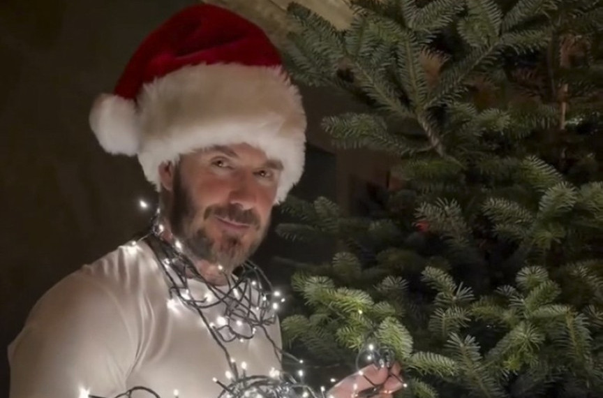 Bekamovi proslavili Božić bez najstarijeg sina, kao da se ništa ne dešava VIDEO