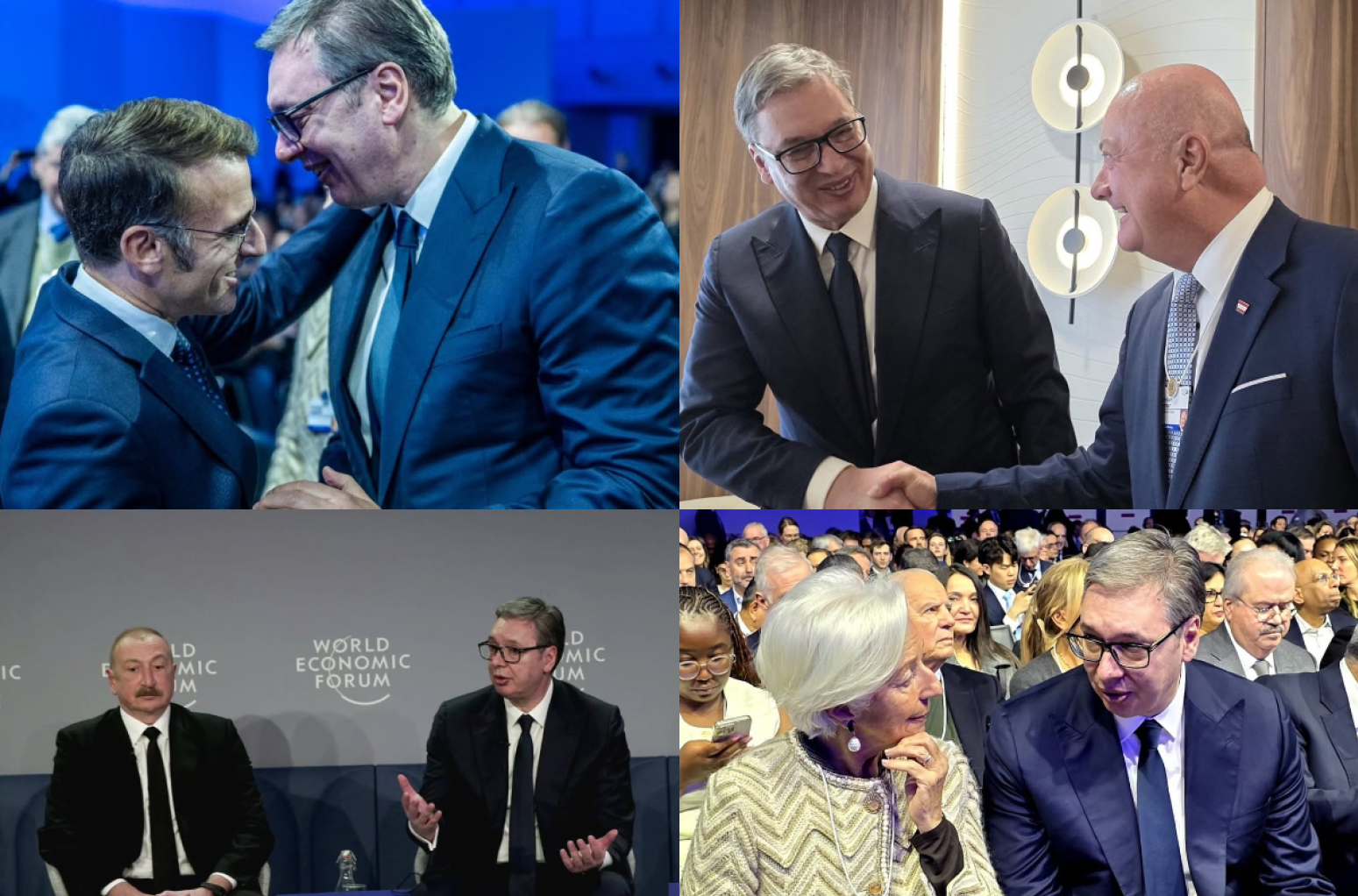 Berze konačno ozbiljno shvataju Trampove pretnje; Sleteo avion Bila Gejtsa; Vučić sa svetskom elitom FOTO