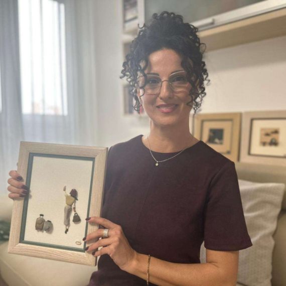 Ljiljana iz Čačka pravi slike od kamena: "U prirodi je ključ, to mi je inspiracija" FOTO