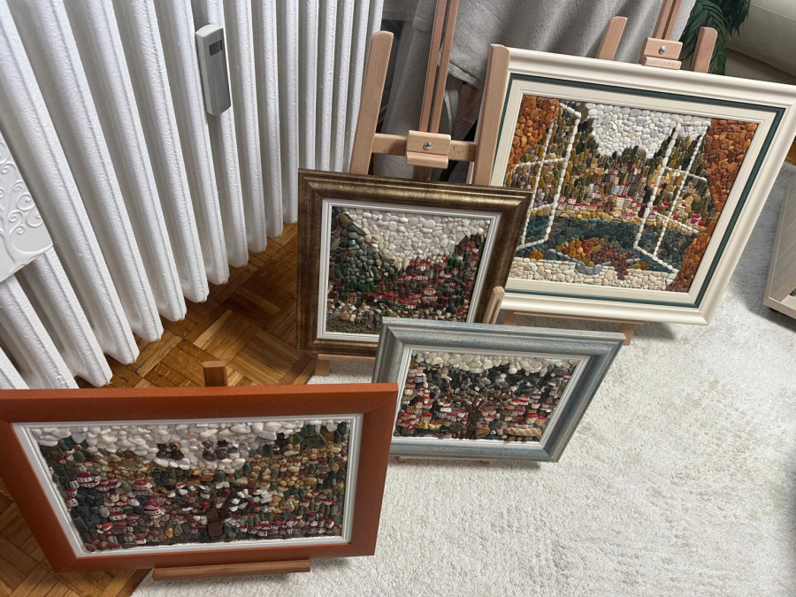 Ljiljana iz Čačka pravi slike od kamena: U prirodi je ključ, to mi je inspiracija FOTO