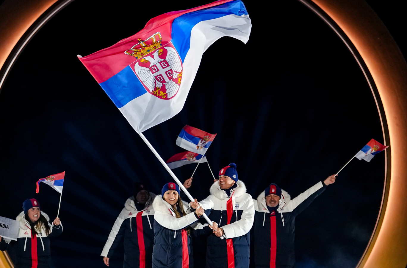 Sportisti Srbije zablistali na otvaranju ZOI: Lepa Anja je već jednom ispisala istoriju FOTO