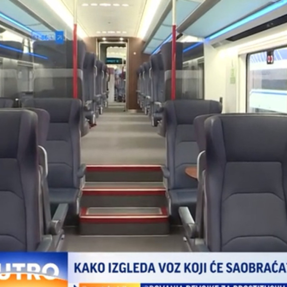Ovako izgleda brzi voz koji će saobraćati od Beograda do Budimpešte: Srpski ćilim na 200km/h VIDEO
