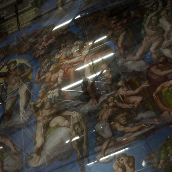 Ljudski znoj i zadah uništili Mikelanđelov "Strašni sud" FOTO