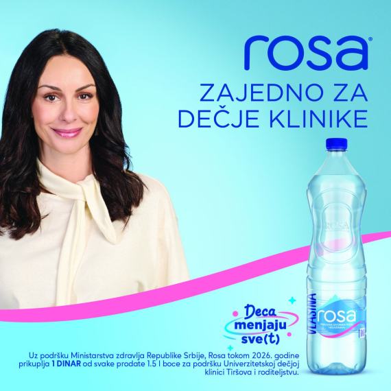 Rosa i Ministarstvo zdravlja potpisali sporazum o podršci dečjim klinikama širom Srbije