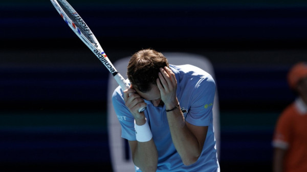 Šok u Majamiju: Ispao Medvedev VIDEO