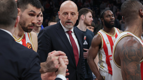 Obradović: "Znam kakve su tenzije"; "Motiejunas ispao iz rotacije"