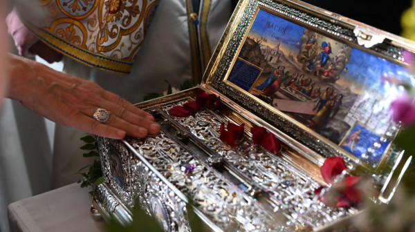 Patrijarh Porfirije: Časni pojas presvete Bogorodice biće u Hramu do 5. juna