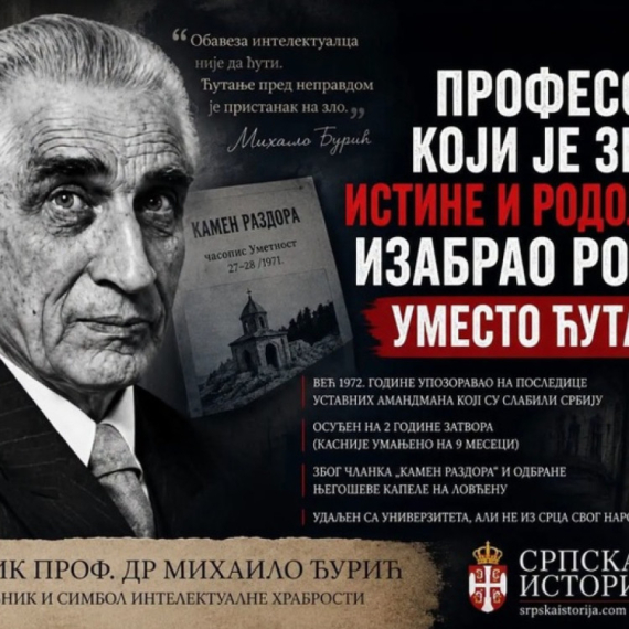 Bojanić: Kada je profesor izabrao robiju umesto ćutanja – zato se Mihailo Đurić i danas pamti