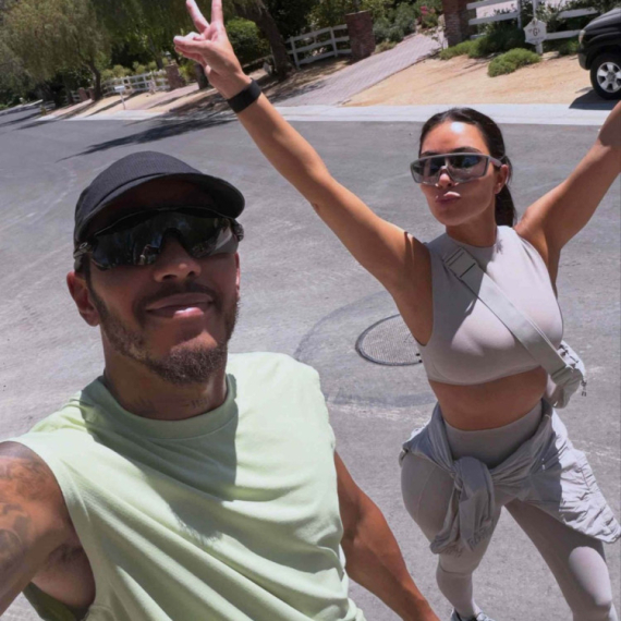 Prva njegova fotka s Kim Kardašijan: Luis Hamilton ima ozbiljne namere s rijaliti zvezdom FOTO
