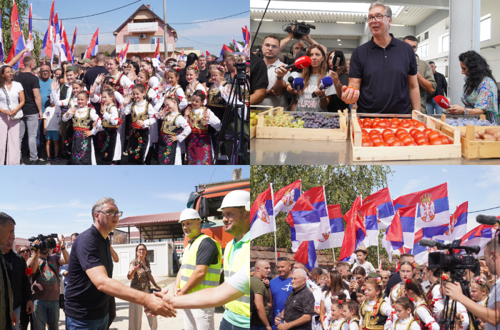 Vučić obišao Sremski, Mačvanski i Kolubarski okrug: Obećao kilometre puteva, rešava probleme FOTO/VIDEO
