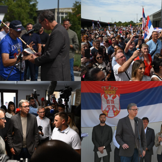 Vučić nabrojao koji će sve putevi biti urađeni u Rasinskom okrugu: "To je ono što sam obećao" VIDEO