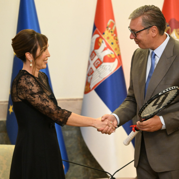 Vučić u Predsedništvu primio teniserku Jelenu Janković: "Ona će biti promoter EXPO 2027" VIDEO