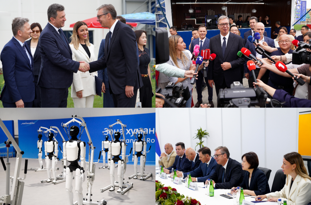 Vučić otvorio fabriku robota u Šapcu: "Srbija je na vrhu Evrope"; "Pisaće 'Made in Serbia'" FOTO/VIDEO