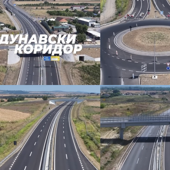 Dunavski koridor u završnoj fazi – ostalo još samo 6 km: Od Beograda do Golupca za sat i 20 minuta VIDEO