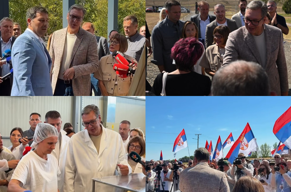 Vučić obišao sever Banata: Od poljoprivrede i vina, do puteva i velikih planova – "Mašine kreću sutra"