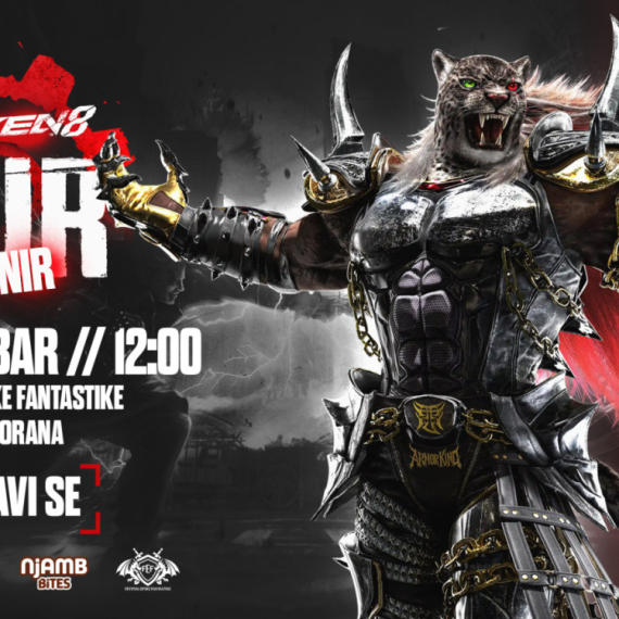 Prijavite se na RUR Tekken 8 Turnir u sklopu Festivala Epske Fantastike