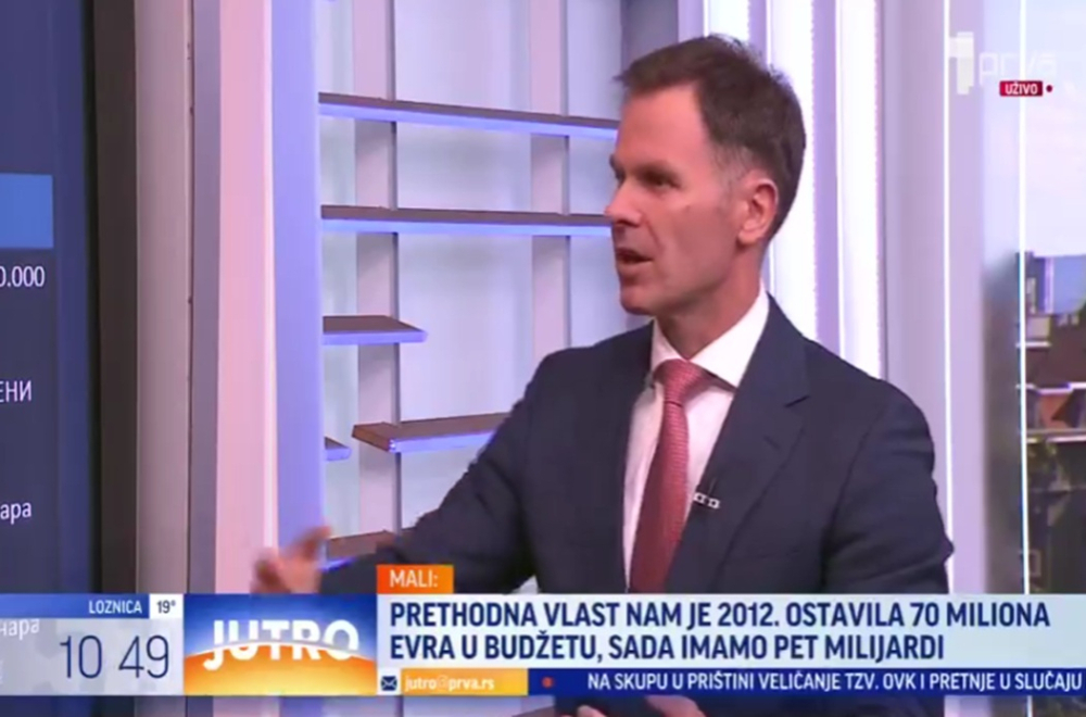 Mali: "Sutra je veoma važan dan"; "Od 1. decembra povećanje plata 8 odsto, povećanje penzija 7,5 odsto"