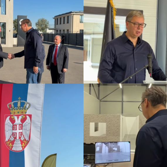 Obećano – ispunjeno; Vučić otvorio fabriku za sklapanje dronova: "U planu još najmanje tri širom Srbije" VIDEO