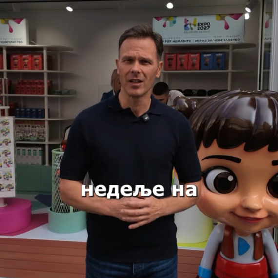 Rastko i Milica stigli u Knez Mihailovu: Otvorena prva EXPO 2027 pop-up prodavnica VIDEO