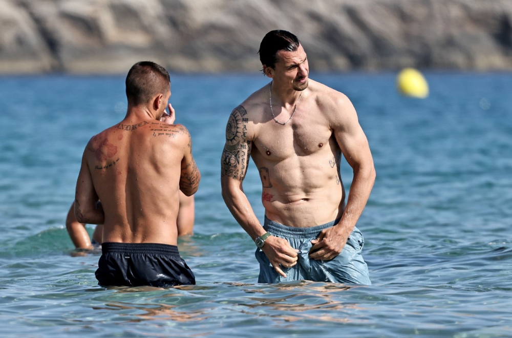 Zlatan Ibrahimović se skinuo i pokazao ulov dana FOTO