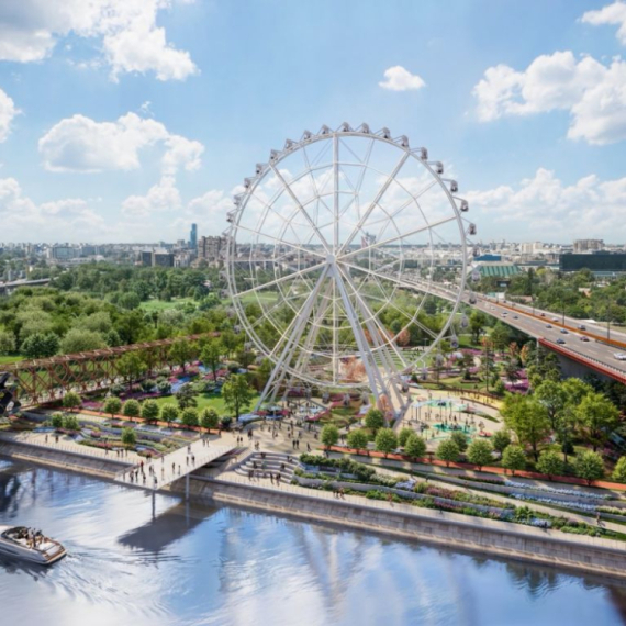 "Belgrade Eye" korak bliže gradnji: U parku od 17.000 kvadrata niče točak od 80 metara i 40 kabina