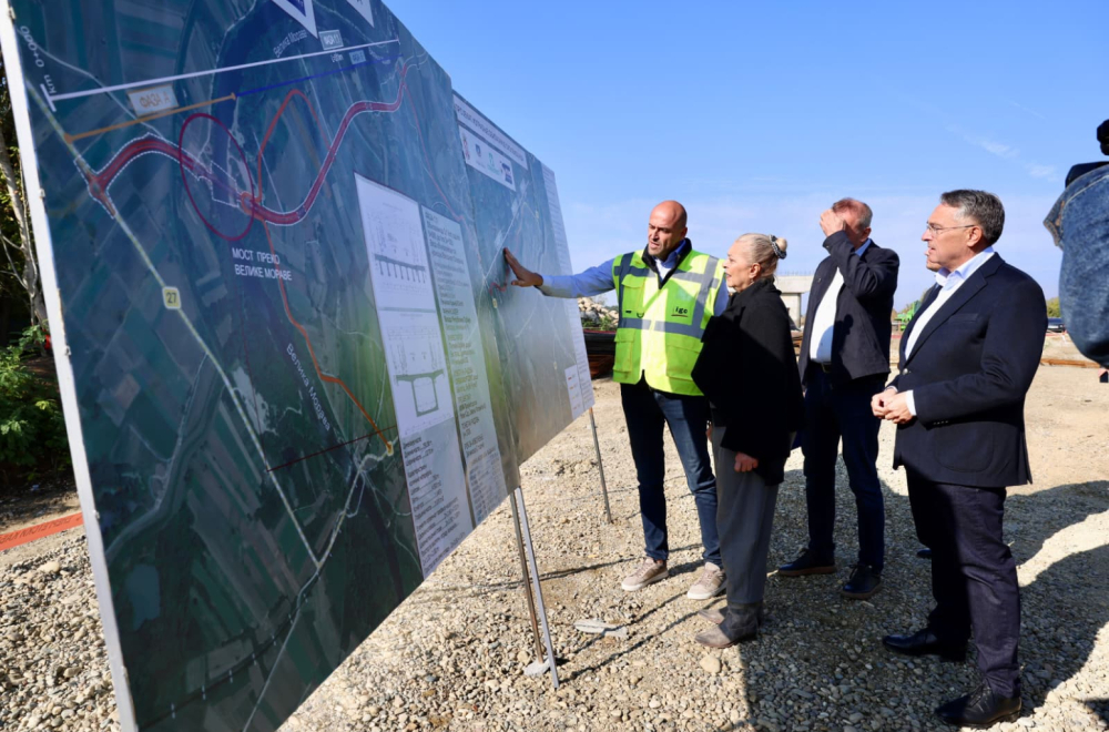 Novi most preko Velike Morave biće gotov do maja: Investicija vredna 25 miliona FOTO