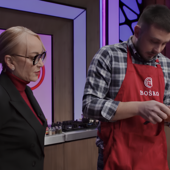 Ljubica mu unosi nervozu, a još se i plaši svega! Boško važi za iskusnog takmičara, ali mu ipak nije lako