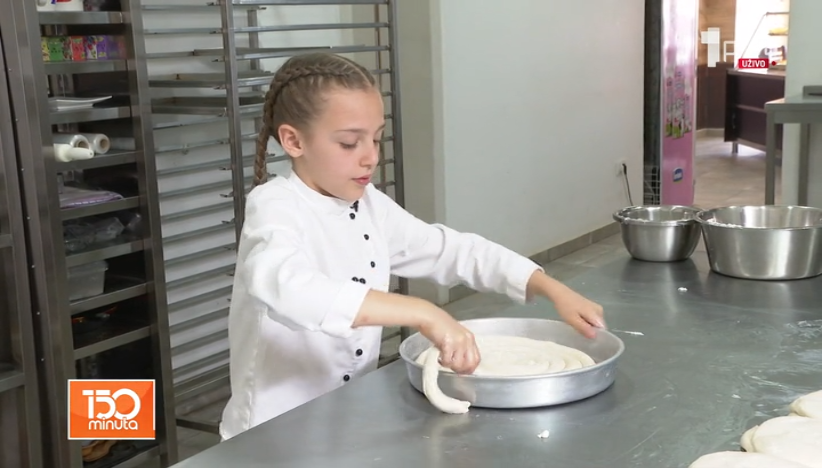 Lena je najmlađa pekarka u Srbiji