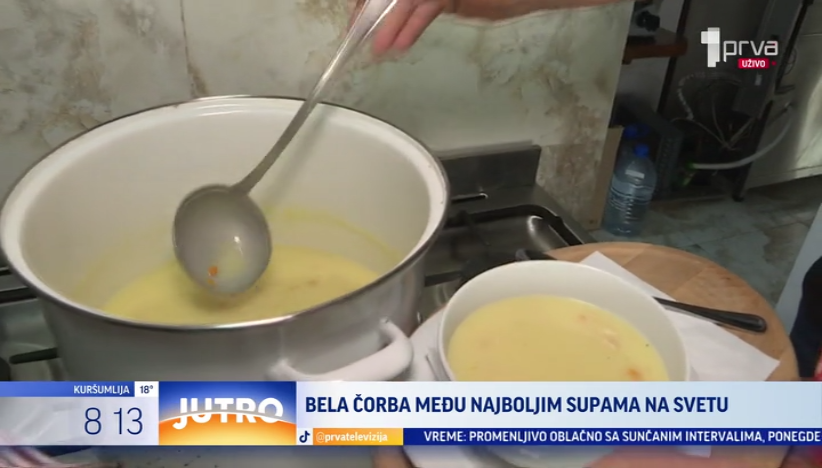 Bela čorba na listi najboljih supa na svetu