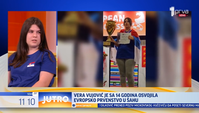 Vera Vujović – ponos Srbije