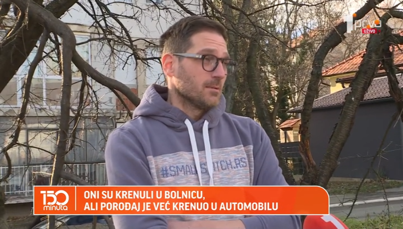 Milan Kulundžić porodio ženu u automobilu