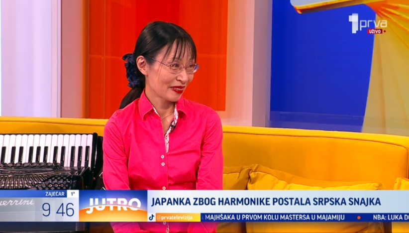 Japanka zbog harmonike postala srpska snajka